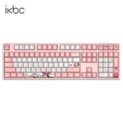 ikbc 白无垢樱花 108键机械键盘 cherry樱桃红轴
