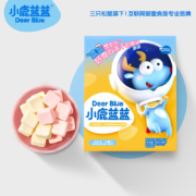 添加益生菌+益生元：三只松鼠旗下 小鹿蓝蓝 宝宝高钙奶溶豆 36g