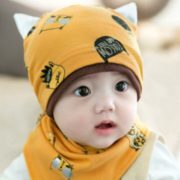 妈妈小镇 M0677 婴儿帽子 不含三角巾 5.8元包邮（需用券）