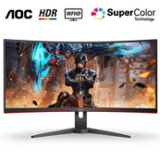 AOC CQ29G2E 29英寸 曲面显示器（2560×1080、广色域）