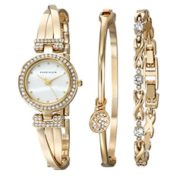 Anne Klein AK/1868GBST 女款时装表手镯套装