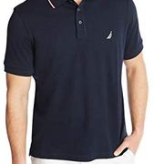 多色多码！Nautica 诺帝卡 男士经典修身Polo衫K72860 到手138.26元