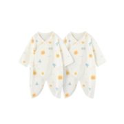 1日0点！ Tong Tai 童泰 婴儿纯棉连体衣 2件装 低至35.9元（需用券）