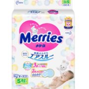 花王 Merries 妙而舒 婴儿纸尿裤 S82片