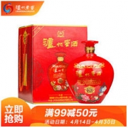 泸州老窖 窖酒 润泽天下 52度 1.58L *2件