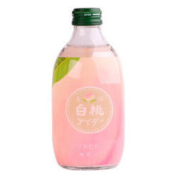 友桝 白桃味汽水 桃子味 300ml *18件