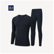 HLA 海澜之家 HUTAJ3R022A 男款棉毛衫内衣套装