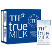 越南进口！TH true milk 原味小甜牛奶110ml*24盒