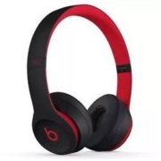 Beats Solo3 Wireless 头戴式 蓝牙无线耳机 手机耳机 游戏耳机 - 桀骜黑红