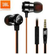 JBL T280A+ 钛振膜入耳式耳机 黑色