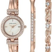 Anne Klein 施华洛世奇水晶超美腕表套装