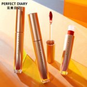 1日0点！Perfect Diary 完美日记 恒色轻慕反重力唇釉 2.5g *2件 54.9元包邮（前1小时，合27.4元/件）