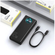 BASEUS 倍思 琉光数显 移动电源 65W 30000mAh C to C 数据线 100W
