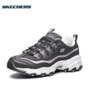 12点：斯凯奇Skechers 女 厚底松糕 老爹熊猫鞋 11923
