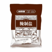 海湾 不加碘腌制海盐（无抗结剂）500g*5袋