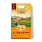 华润 五丰鲜稻家 东北大米 长粒香米5kg*5件