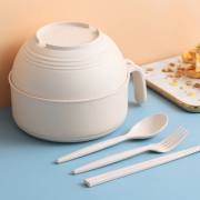 WORTHBUY 沃德百惠 可微波炉 泡面碗饭盒+餐具