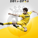JOMA 男款比利亚雷亚尔球队足球俱乐部球迷版球衣 黄色