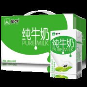 蒙牛 PURE MILK 纯牛奶 250ml*24盒 *4件