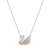 11日0点黑卡会员！SWAROVSKI 施华洛世奇 Iconic Swan 渐变天鹅项链