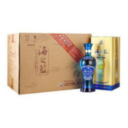 洋河(YangHe) 蓝色经典 海之蓝 46度 520ml*6 整箱装 浓香型白酒 口感绵柔