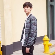 限尺码：Meters bonwe 美特斯邦威 73415352 男士轻薄夹克