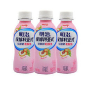 明治meiji 轻酸奶 桃子味 180g*3杯 *7件