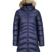 XS码！Marmot 土拨鼠 Montreal蒙特利尔 女士700蓬中长款毛领羽绒服78570 到手981.75元
