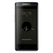 限广州，家庭号：SAMSUNG 三星 领世旗舰8 翻盖智能手机 4GB+64GB 黑色