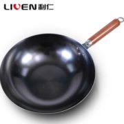 LIVEN 利仁 JT-C3210 铁质不粘无涂层炒锅 32cm*2+凑单品