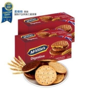 Mcvitie's/麦维他 全麦粗粮饼干 91g*2盒 *8件