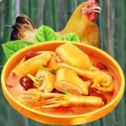 百亿补贴：小憨货 农家三黄土鸡 600g-700g/只*3只