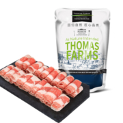 京东PLUS会员：THOMAS FARMS 澳洲谷饲肥牛卷 500g *5件 +安格斯保乐肩牛排 200g