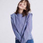 Superdry 极度干燥 Avery 女士高领条纹上衣   到手￥212.3