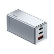 1日0点： Baseus 倍思 GaN氮化镓充电器 65W（2C1A）+100W数据线