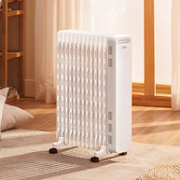 创新鱼骨油路、13片散热：美的 HYX22N 电油汀取暖器 2200w