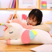 幽幽谷娜娜 趴趴独角兽玩偶 30cm 3色可选