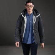 HLA HWRAJ4E160A 男士连帽羽绒服