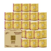 清风 原木纯品金装系列 卷纸 4层180克27卷 *2件 +凑单品