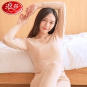 京东PLUS会员： Langsha 浪莎 L88950 女士保暖内衣套装 *2件
