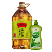 金龙鱼 非转基因 压榨菜籽油+洗洁精