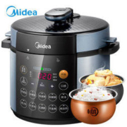 Midea 美的 MY-YL50Simple107 双胆 电压力锅双胆 5L