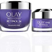 Olay 玉兰油 新生塑颜 Regenerist Retinol 24小时保湿视黄醇套装（晚霜50ml+眼霜15ml）到手约182.25元