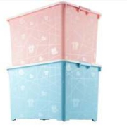 12点：访客FK 收纳箱100L两只装蓝+粉