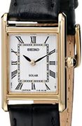 SEIKO 精工 SUP250 女士皮革表带太阳能礼服手表   到手约608元