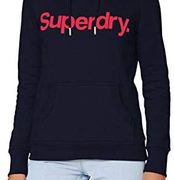 Superdry 极度干燥 Core Logo Flock 女士连帽卫衣  到手￥269.97
