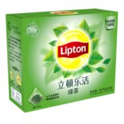 立顿Lipton  绿茶  乐活三角茶包袋泡茶叶1.5g*20