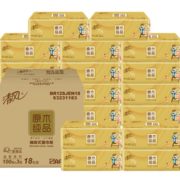 Breeze 清风 原木金装 抽纸 3层*100抽*18包