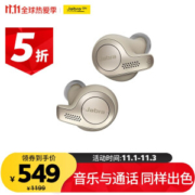 Jabra 捷波朗 Elite 65t 臻律 入耳式蓝牙耳机