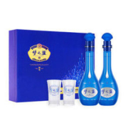 洋河蓝色经典 梦之蓝M3 52度 礼盒装 500ml*2瓶高度白酒 口感绵柔浓香型
